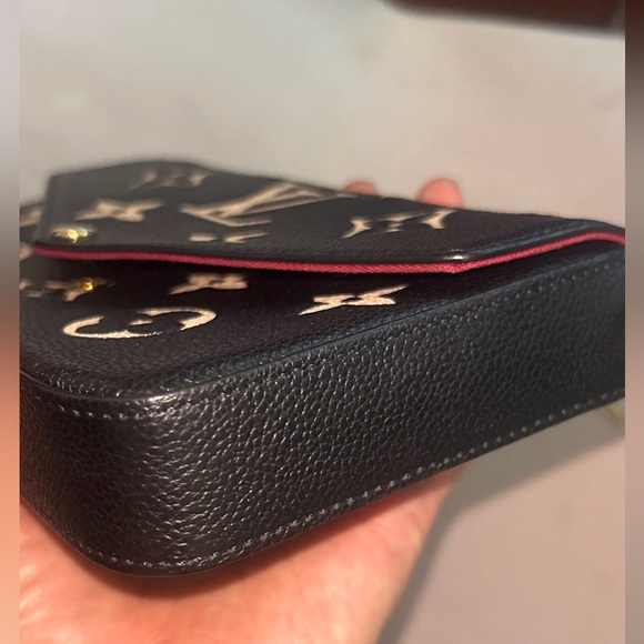 LOUIS VUITTON FELICIE monogram empreinte Crossbody BAG or clutch (no ins… - Picture 7 of 8